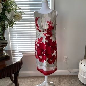 Donna Ricco A-line floral dress
